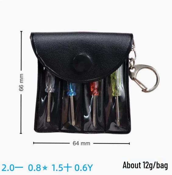 Cross-Border Mini Screwdriver Set for Apple & Android Phone Disassembly with Portable Storage Bag