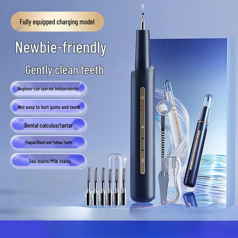 

Qianbaimei 3-in-1 Sonic Electric Toothbrush & Scaler