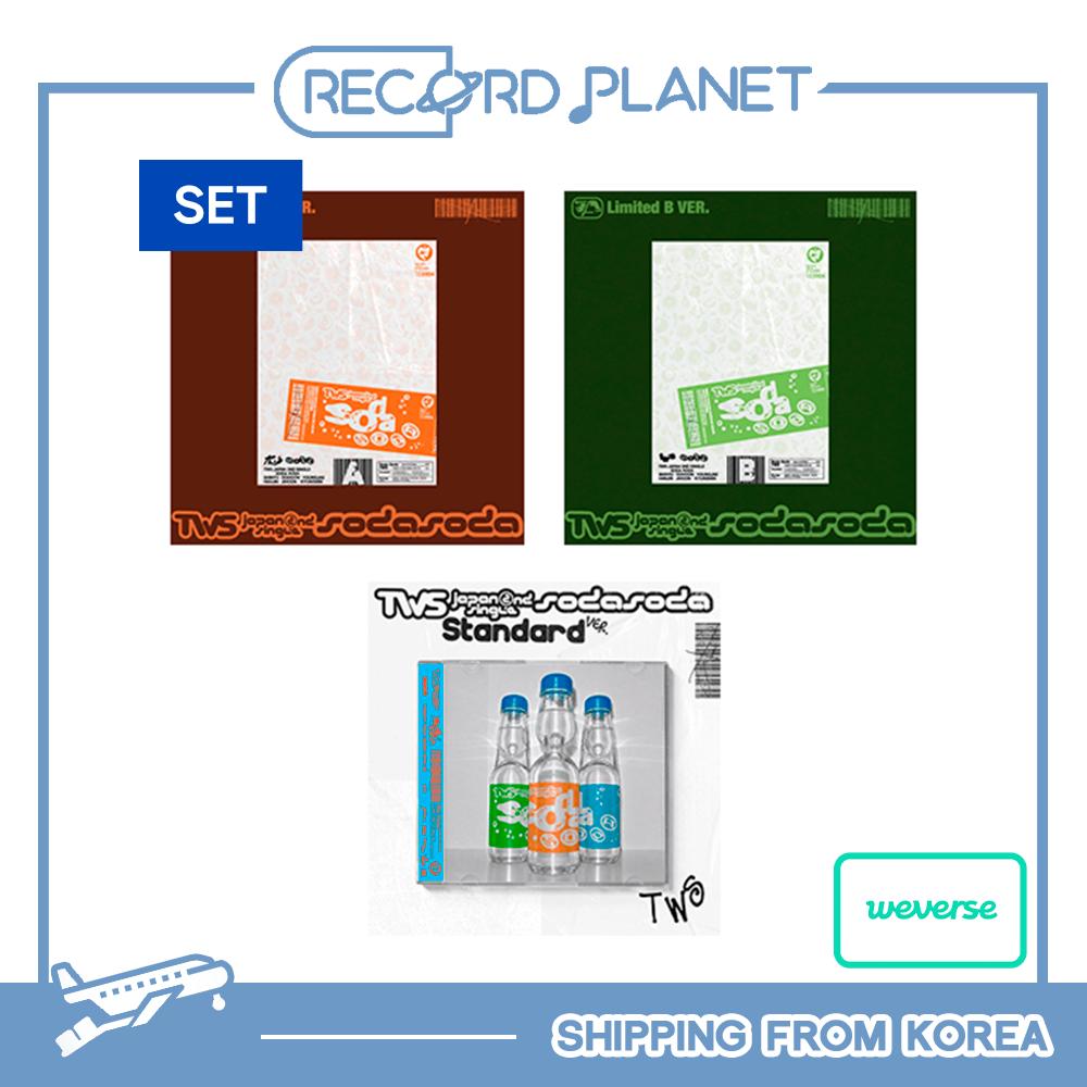 [Предзаказ] TWS - Второй японский сингл [SODA SODA] НАБОР [POB] WeverseShop Global