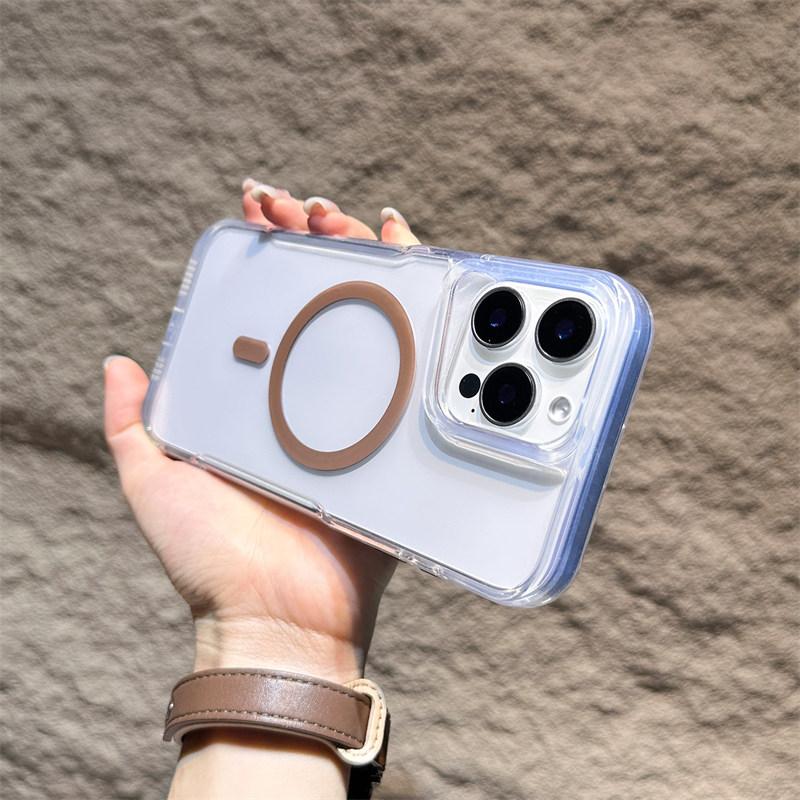 Luxury Wireless Charge Magsafe Transparent Case For iPhone 15 16 14 13 11 12 Pro Max Plus 11 Magnetic Shockproof Soft Bumper Cover