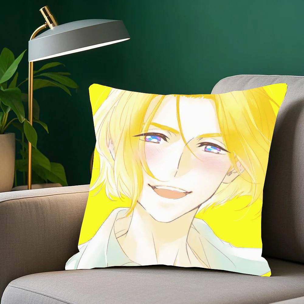 Anime Z-Zenshu Pillow Case Home Decor Throw For Sofa Bed Car Room Decor Gift Idea