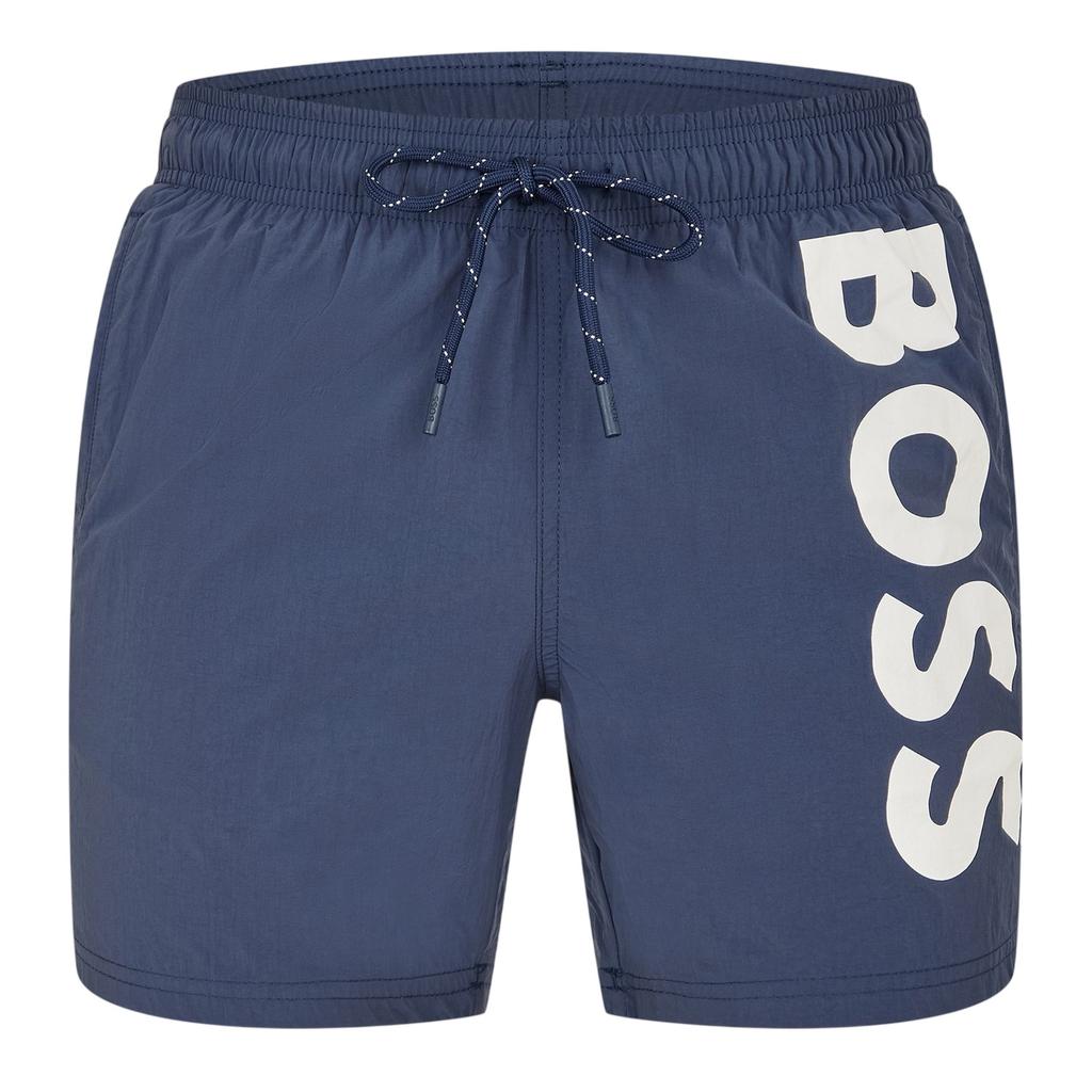 Boss Mens Octopus Bold Logo Swim Shorts