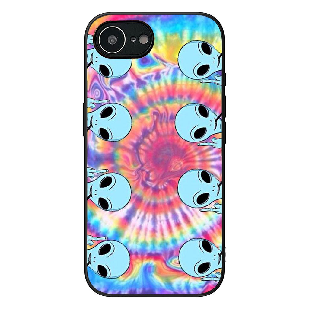 

Trippy Tie Dye Peace Alien Case for Samsung Galaxy A25 A37 A57 A12 A14 A31 A41 A50 A51 A70 A71 A72 A21S A04 M15 Note 20 9 8 10 Galaxy A52