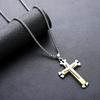 Kreuzkette Herren Titanstahl Nicht Verblassend Hochwertiges Gefühl Vielseitiges Persönlichkeitsdesign Sommer Accessoires Damen Trend Einfacher Schmuck