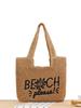 Borsa in Corda di Carta Intrecciata - Tendenza Moda Europea & Americana, Stile Mori, Grande Capacità, Borsa Casual Versatile da Donna