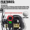 Digital Display Dual-Line Cup Sea Fishing Reel for Long-Distance Casting