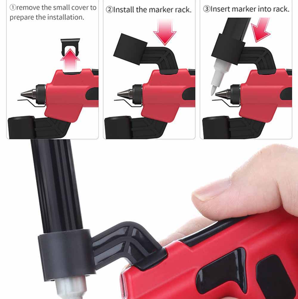 DSPIAE PT-AB Wash-Free Airbrush Set with Marker Rack Easy to Spray Model Painting for Modeler Hobby DIY Tool Sets