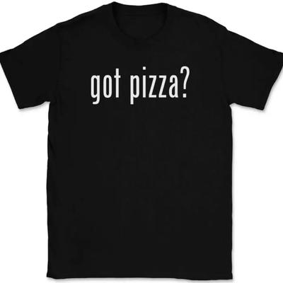 Camiseta Pizza Tee Engraçada Humor Alimentar Novidade Presente