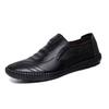 Lässige Lederschuhe Herren neue trendige Frühling Britischer Stil Businessschuhe Außenhandel bequeme weiche Sohle Pendler Arbeit Lederschuhe Herren