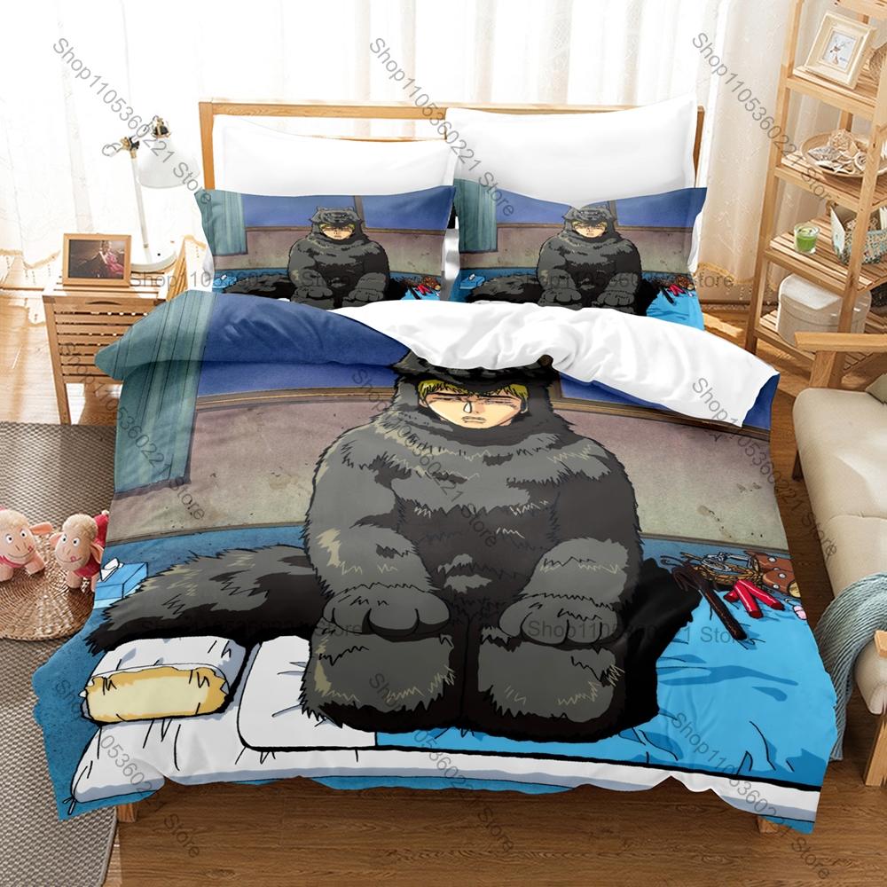 Icon GTO Onizuka Graphic Bedroom Decor Bedding Duvet Cover + 2 Pillowcases Classic Seinen Anime Fan Room Decor