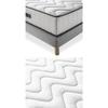 Ensemble Matelas + Sommier 140x190 cm - Mousse - 25 cm - DEKO DREAM HOTEL Seasons