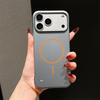 Slim Matte PC Frameless Wireless Charging Magnetic ForMagsafe Case ForiPhone Air 17 16 15 14 Plus 13 12 11 Pro Max Hard Cover