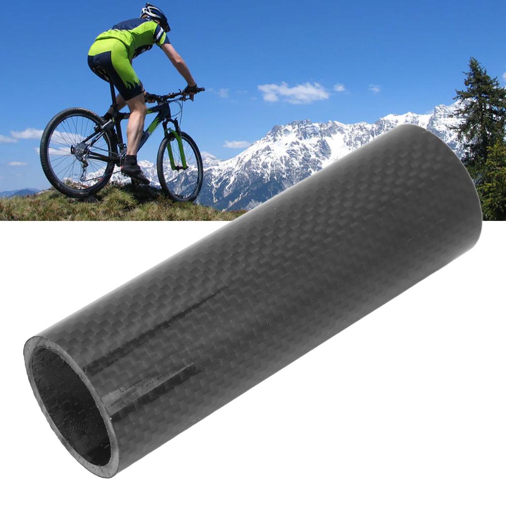 Απόστατης Ποδηλάτου 10cm 28.6mm 3K Ίνες Άνθρακα Ροδέλα Μπροστινής Πιρουνέτας Ποδηλάτου για Ορεινή Ποδηλασία