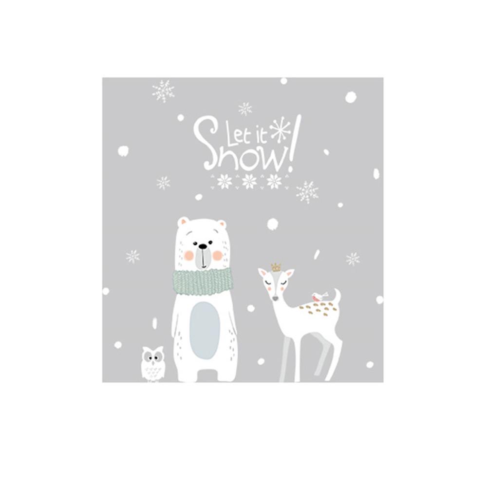 2019 Veselé Vánoce Nálepka na stěnu pokoj pro domácnost Nástěnná malba Decor Decor Odnímatelný