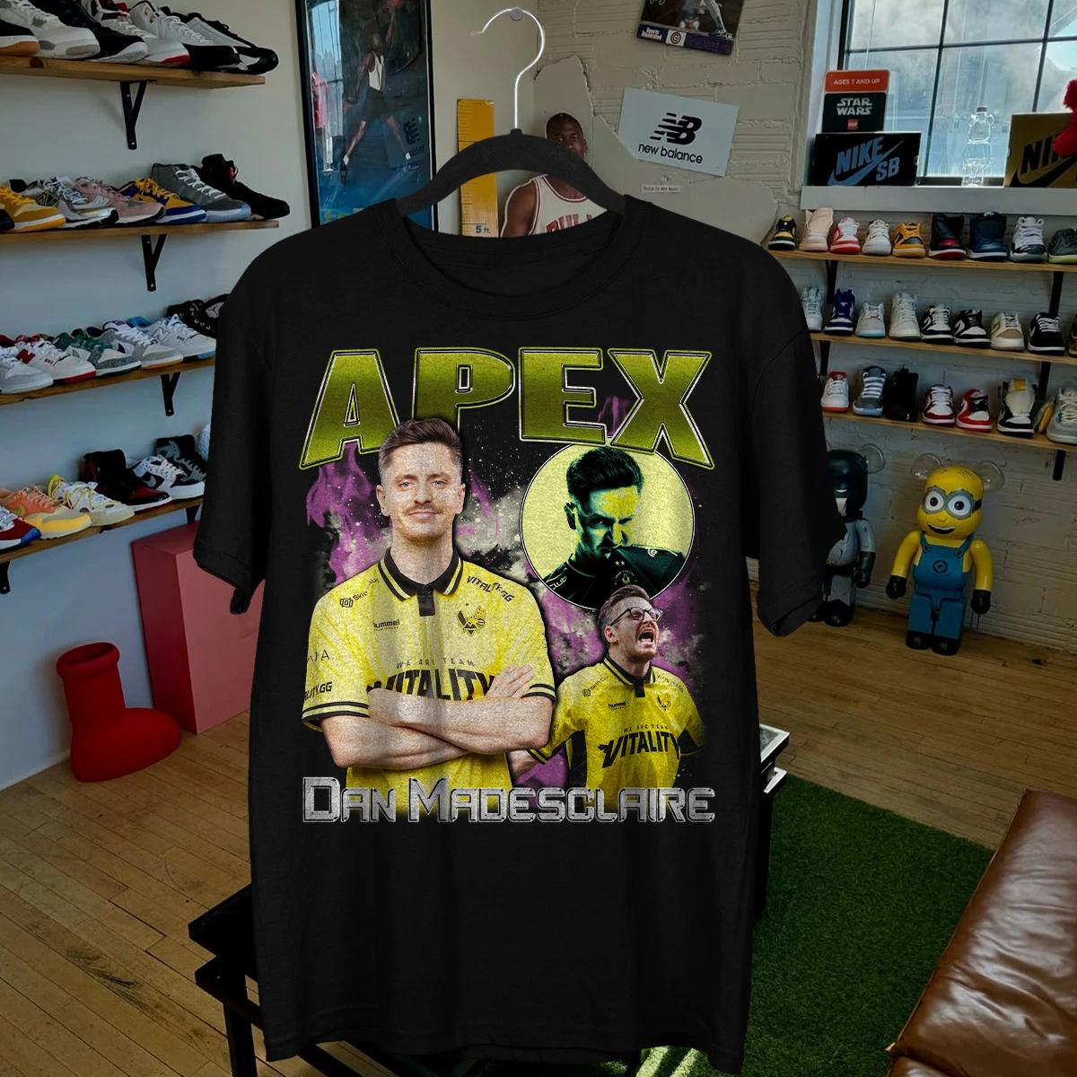 Винтажная футболка Counter-Strike APEX - подделка - Команда Vitality S