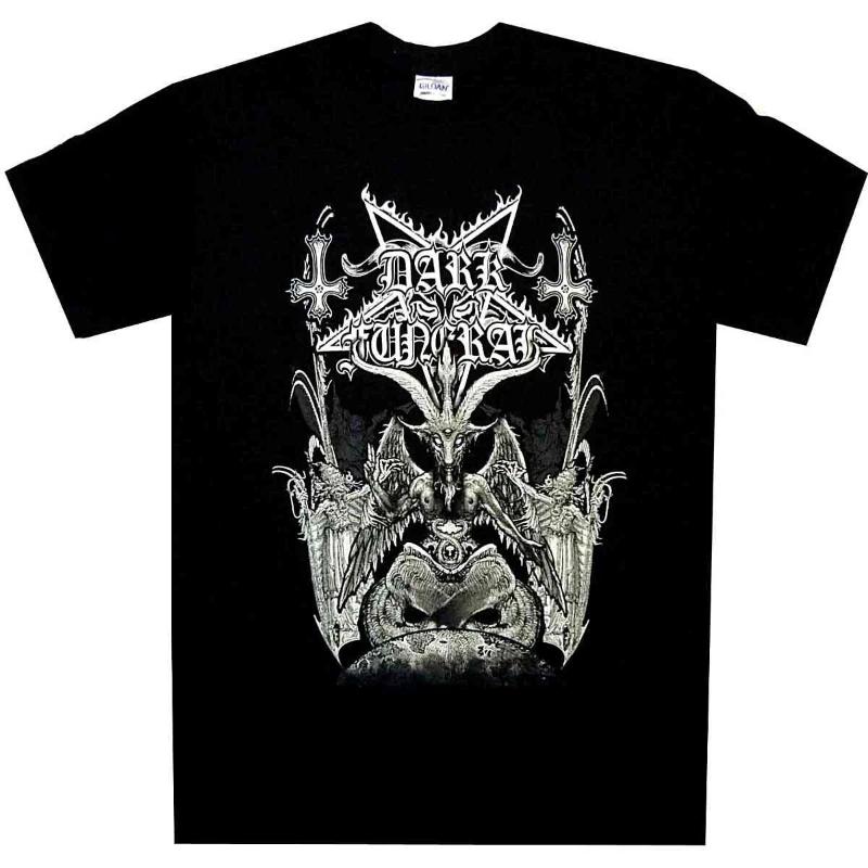 American Vintage Dark Funeral Baphomet Shirt Men's T-Shirt Summer New Vintage Fashion Men's and Women's Streetwear