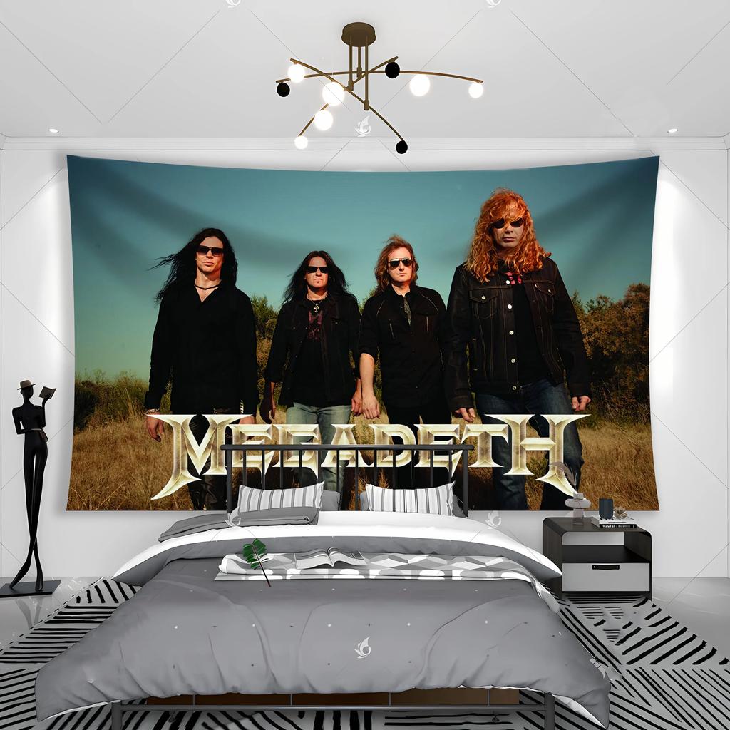 The Ghosts Band Rock Tapestry Bedroom Home Towel Hanging Music Printed Travel Room Blanket Colored Bedspread Yoga Art Decoration