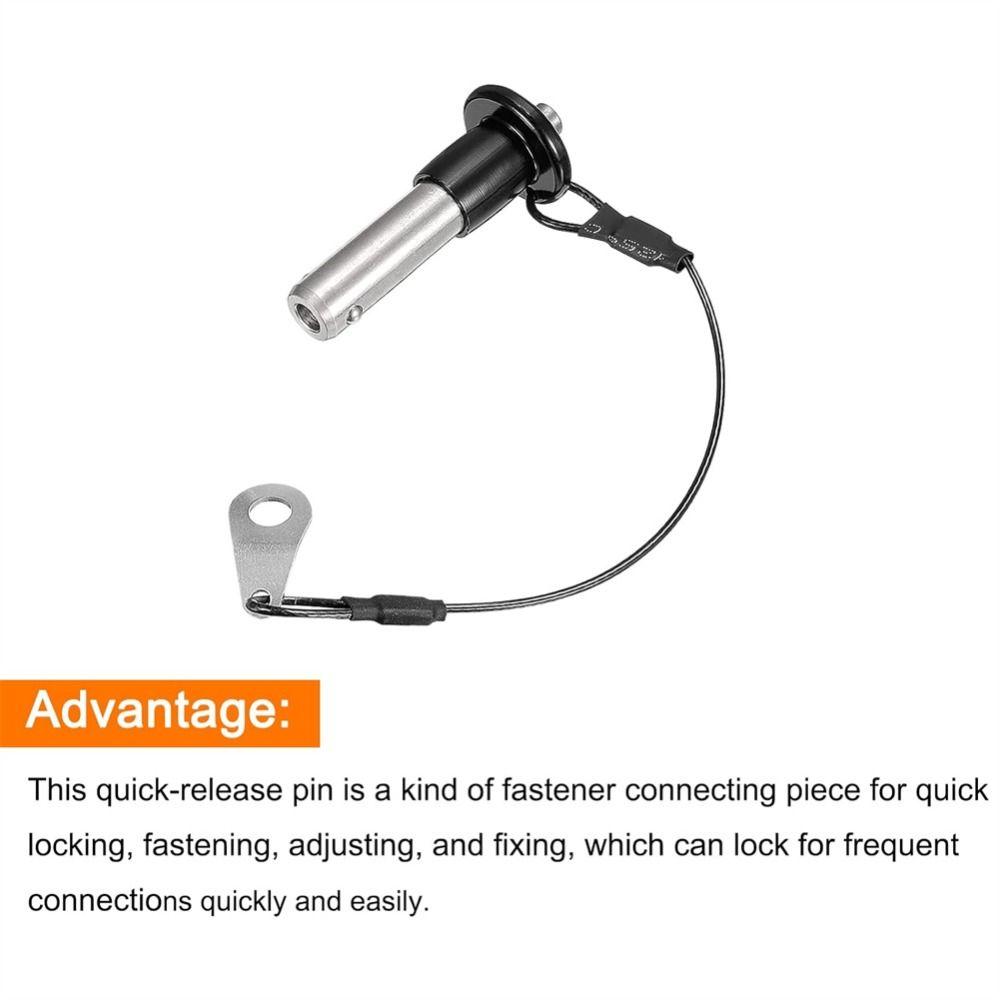 Stainless Steel Push-Button Locking Multi Size Quick Release Pin Durable Ball Locking Pins