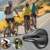 Bicycle Saddle Double Shock Absorbing Cushion Memory Foam Comfortable Bike Seats for Men for Mountain Road Cycling Biking