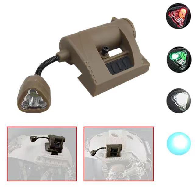 MPLS Tactical Helmet Rail Four-Color Infrared Signal Light