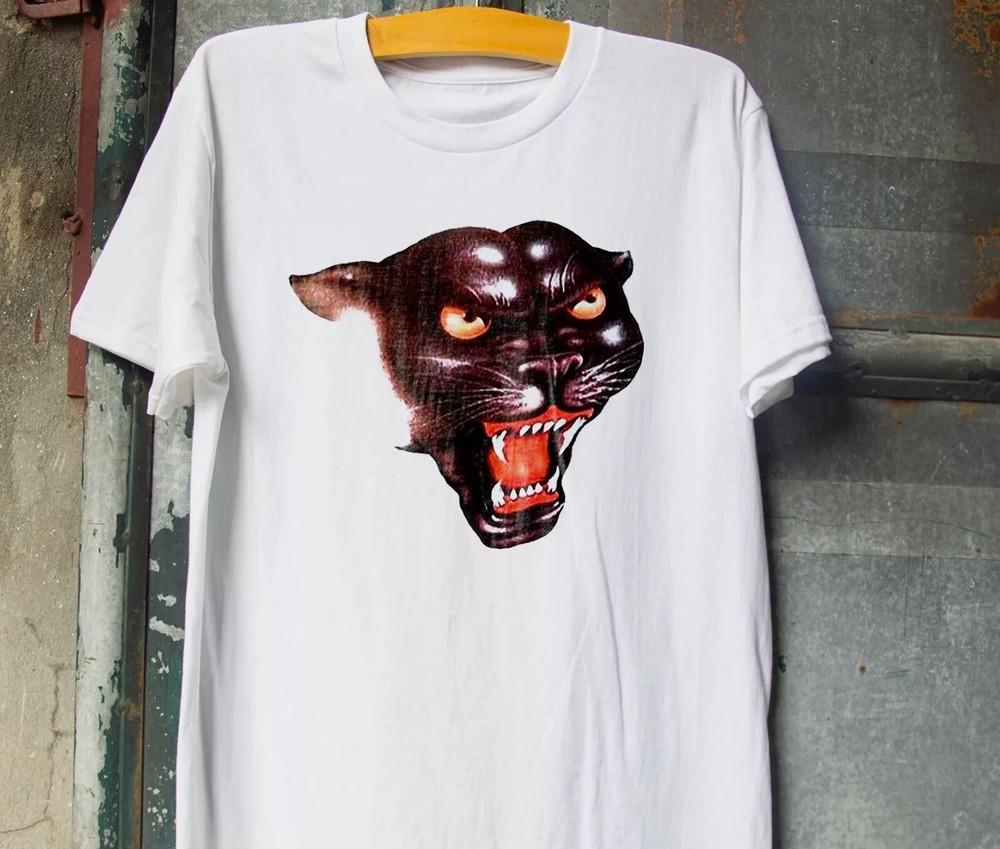 Rowdy Roddy Piper Panther Unisex WhiteT-shirt S-5XL Unisex T-Shirt XXXXL