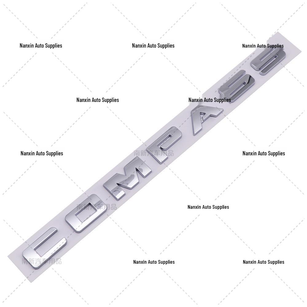 Jeep Compass Body Sticker - English Modified Car Decal