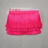 10/15/20/25/30cm Long 10 Meters Neon Color Polyester Tassel Lace Fringe Trimming Latin Dance Clothing Accessories