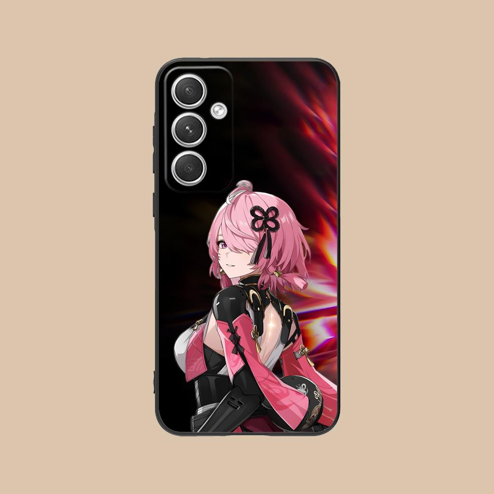 Wuthering Waves Taoqi Mobile Phone Case for Samsung Galaxy S25 S24 S23 S22 S21 S20 Note20 Plus FE Ultra Colorful Cover Luxury