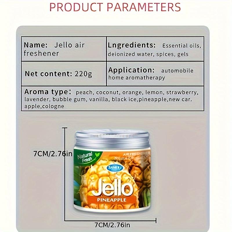 Kreativer Auto-Lufterfrischer, fester Parfümriegel, lang anhaltender leichter Duft, Kunststoff, ideal für die Inneneinrichtung von Büro, Schlafzimmer und Fahrzeug