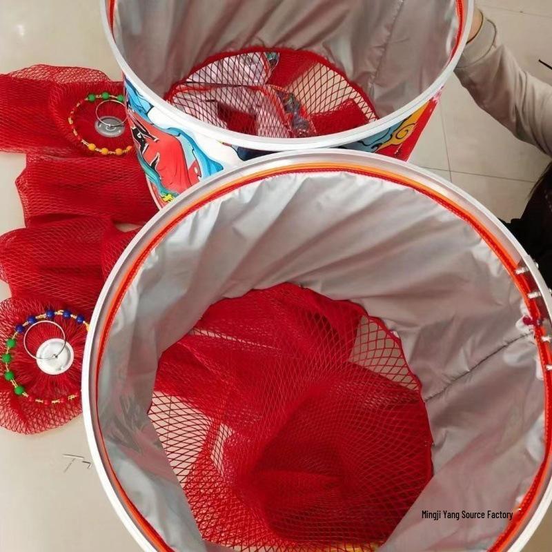 Stabiles Angelzubehör-Set: Kiste, Rute, Köder, Stuhl, Halter, Haken und Schnur