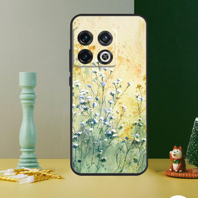 Oil Painting Flowers Case For OnePlus Nord CE 4 2 3 Lite N20 N30 9 10 Pro 8T 9RT 10T 10R 12R 13R 11 12 13 Cover