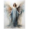 Blue Angel Spiritual Charm Blue Angel Spiritual Charm, 70X100 Cm, Black Aluminum Frame, 230 Gsm Matte Paper