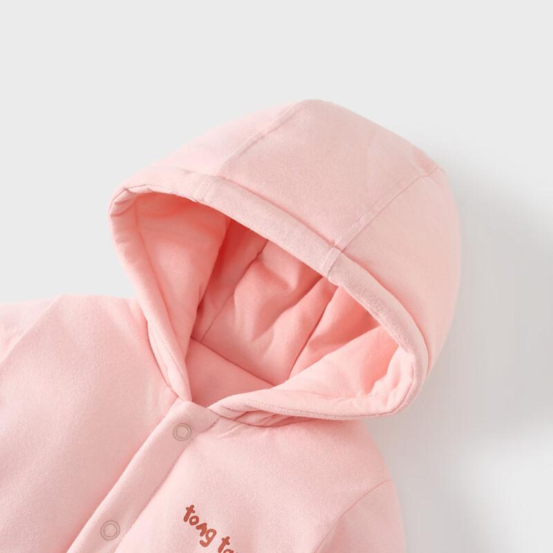 TONGTAI Baby Winter Padded Cotton Hooded Romper 73