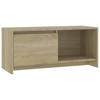 Vidaxl Szafka Pod Tv, Dąb Sonoma, 90X35X40 Cm, Materiał Drewnopochodny