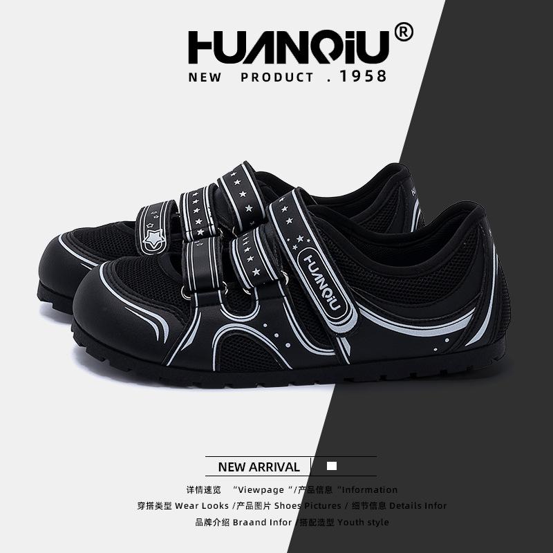 Global Board Shoes Women's ZHQ3755 New Summer Versatile Casual Velcro Lightweight Student Sports Women's Shoes