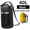 BEPAN 40L Floating Dry Bag for Kayaking Swimming Beach Waterproof Water Sports Rafting Boating Backpack Mesh Kayak Roll Top Travel Bag