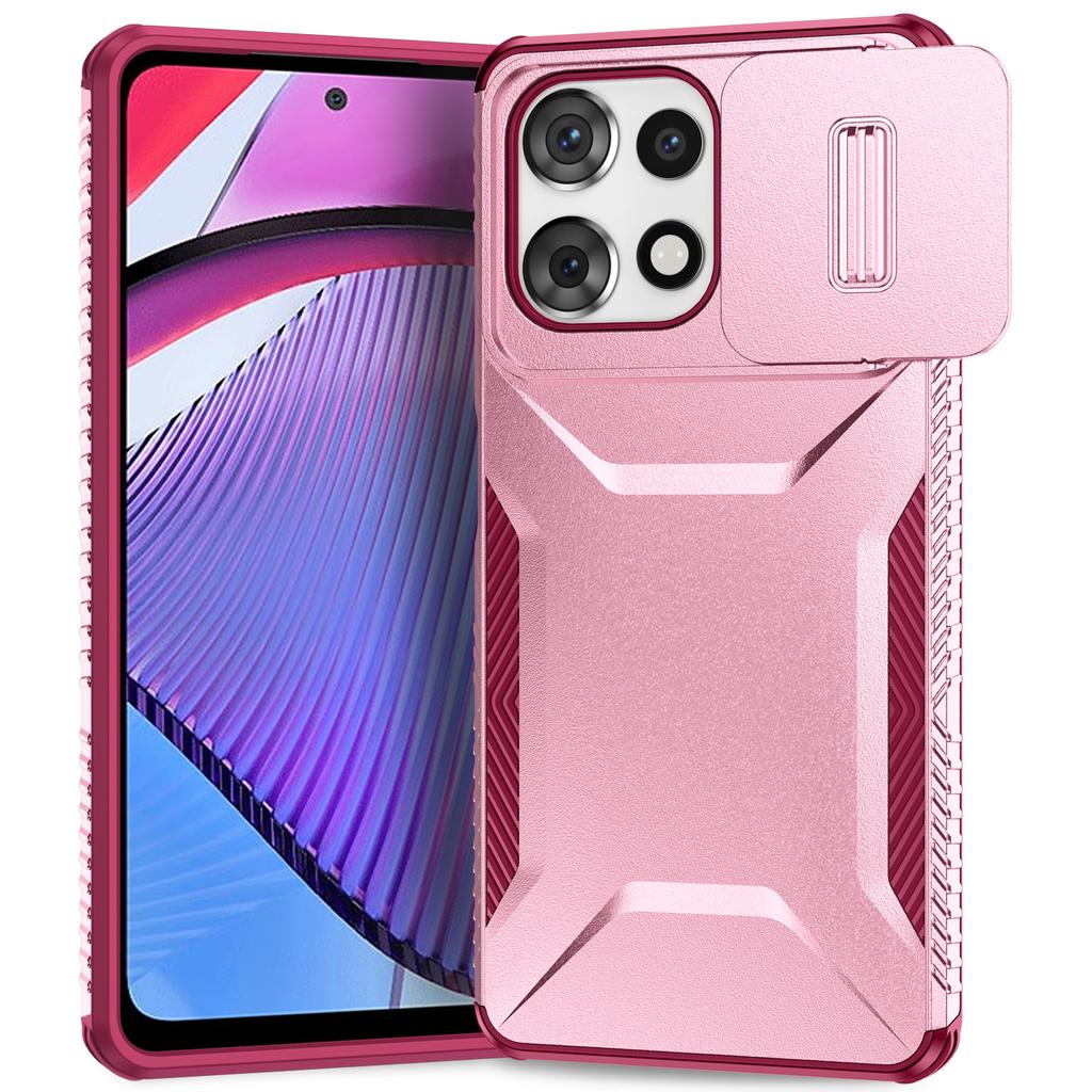 For Motorola Moto G Power (2025)/G Play (2025) 5G Case Camshield TPU+PC Phone Cover Non-Slip Side Edge