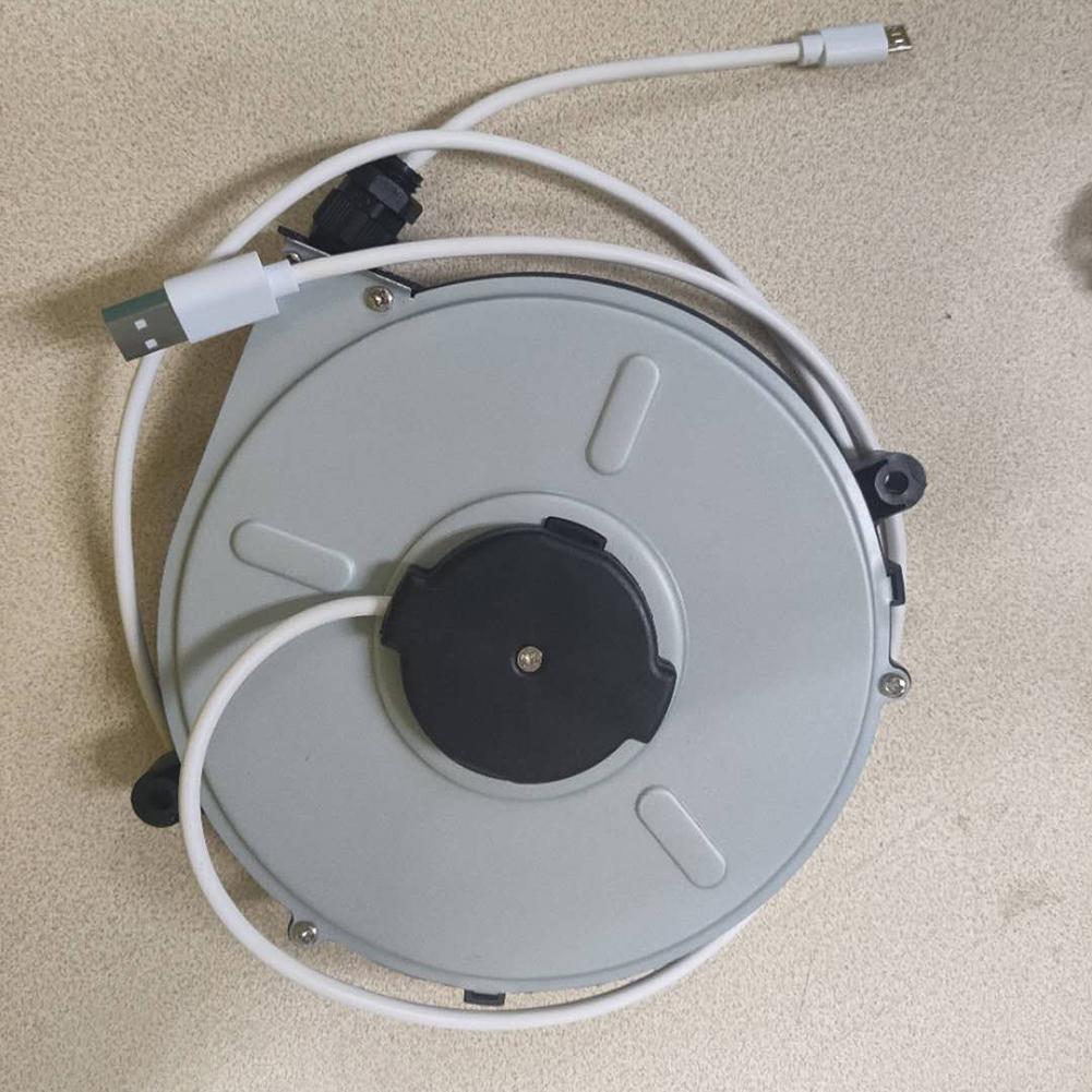 

Portable Cord Reel Automatic Retractable Cable Power Cord Reel 1.2m And、