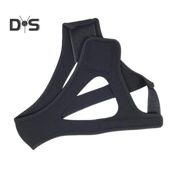 

Регулируемый дышащий ремешок против храпа для мужчин и женщин, легкое в использовании, удобное решение для сна чёрный