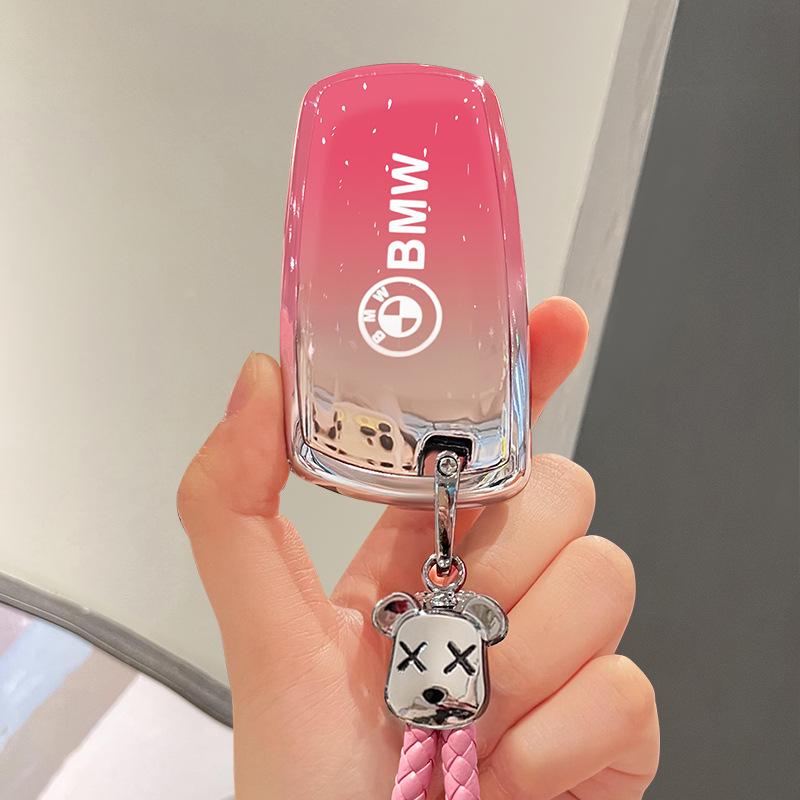 Luxus Schlüsselabdeckung für BMW: Kompatibel mit X3, 3, 4, 5, 6 und 7 Serie - Unisex Premium Schutz