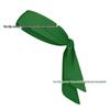 Unisex Outdoor Quick-Dry Tennis Sweat-Absorbing Elastic Headband
