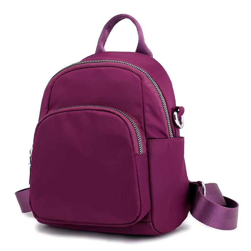 2025 Women's Fashionable Waterproof Canvas Mini Backpack
