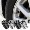 Für Nismo GTR Tiida j10 Almera Qashqai Sentra Sylphy Teana X-Trai 4 Stück Metall Rad Reifen Ventil Luftventil Kappen Mittelabdeckung