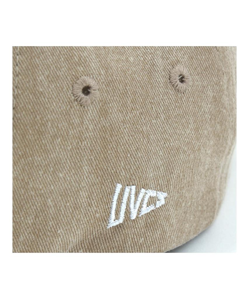 Washing Beige Bubble Ballcap