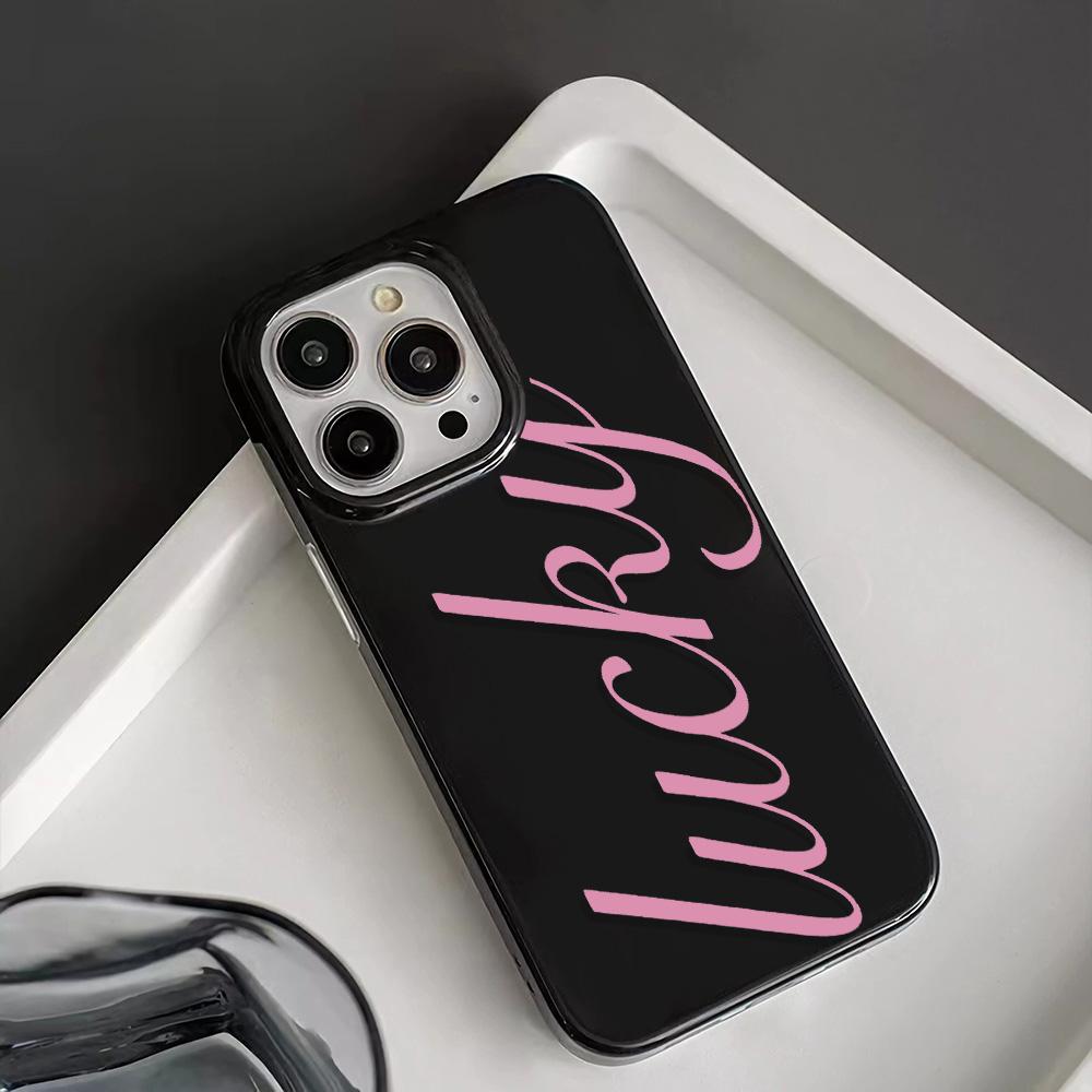 Colour Lucky Phone Case For IPhone 17 16 15 14 Plus 13 12 11 Pro Max XR Cover For Iphone 17 Air Funda Bumber Cover Shell