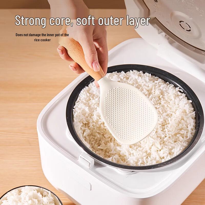 Zhai Qingsong Standable Silicone Rice Spoon