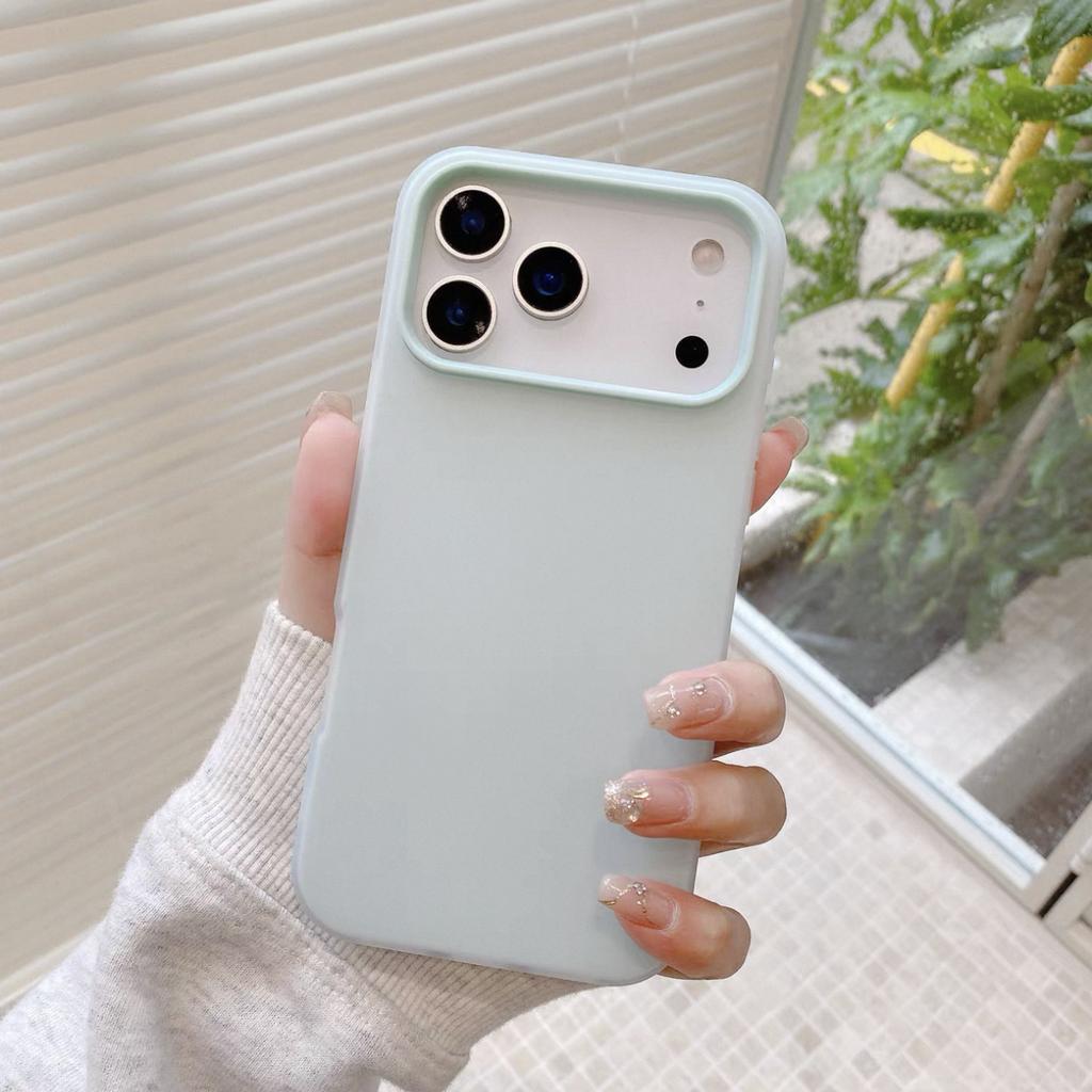 Colorful Jelly 2in1 Case For iPhone 17 Pro Cover iPhone 17 Air 17 Pro Max Coque Funda Matte Clear PC Phone Cover iPhone 17 Pro