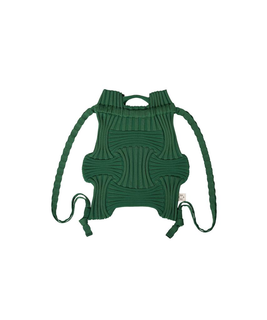 Pleatsmama New Bow Backpack Green
