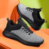 New Trendy Shoes Men's Shoes Large Size Sports Casual Shoes Fly-woven Running Shoes Men's Mesh Shoes
