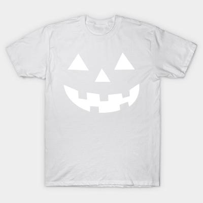 T Shirt Women Halloween Scary Pumpkin Face Harajuku Print Kawaii Tshirt Summer Short Sleeve Female T-Shirt Top Tee